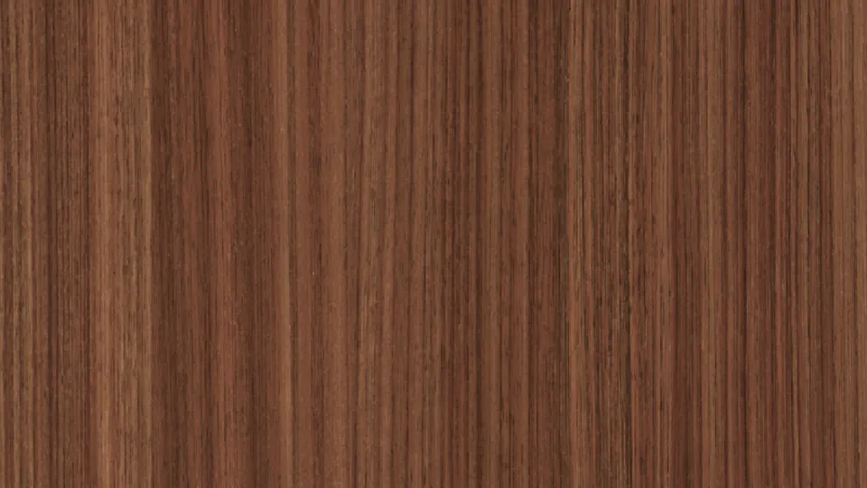 Nogal Maka Laminate cabinet finish sample