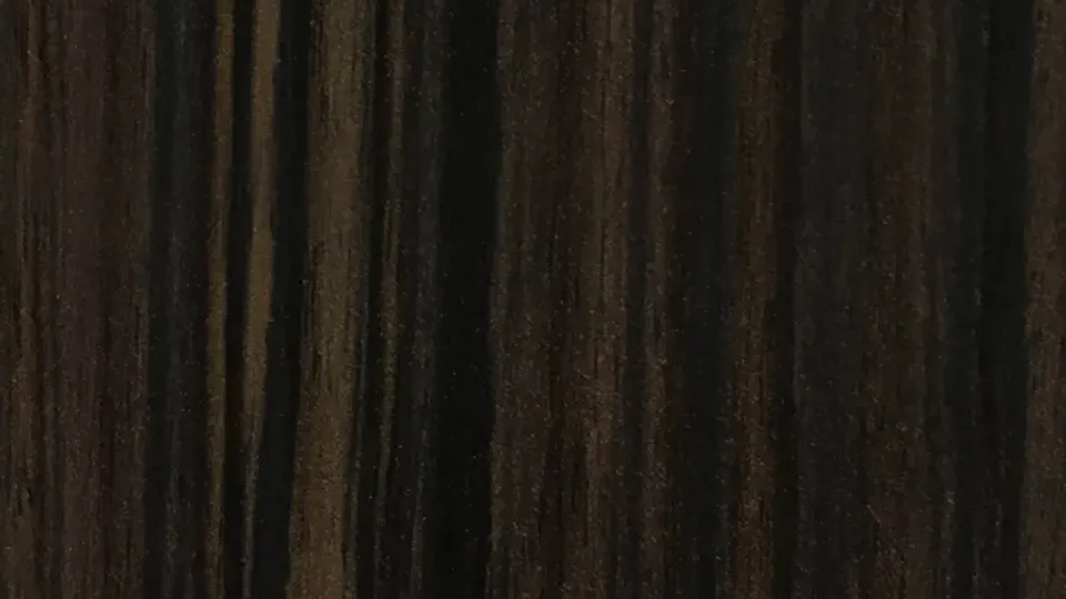Real Ebony Laminate cabinet finish sample