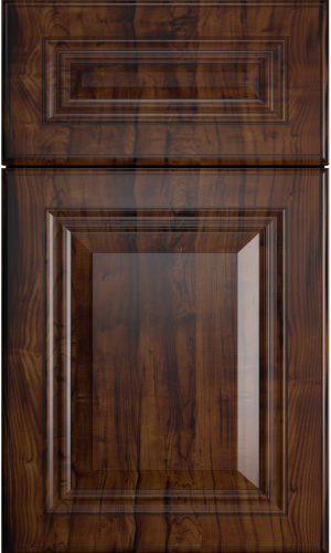 Midnight Espresso cabinet finish sample