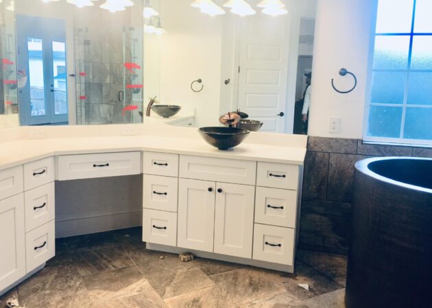 White Vanity